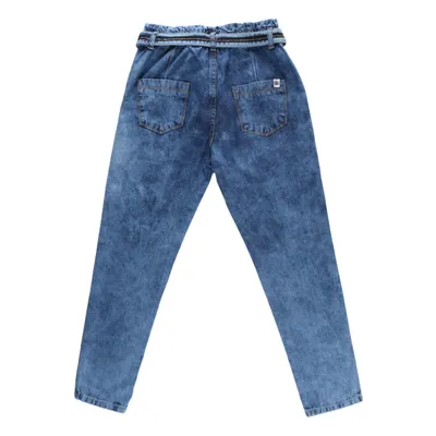 Calça Jeans Juvenil Clube Do Doce Com Cinto